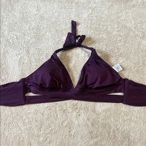 Mossimo Supply Co. Deep Purple Halter Bralette